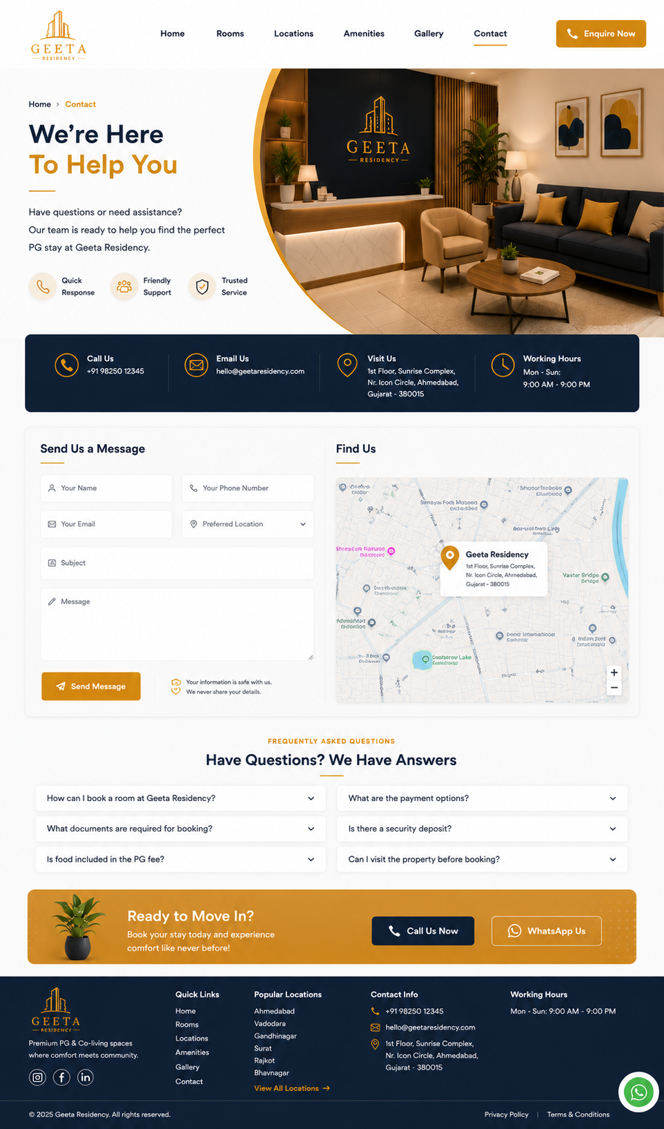Contact Page